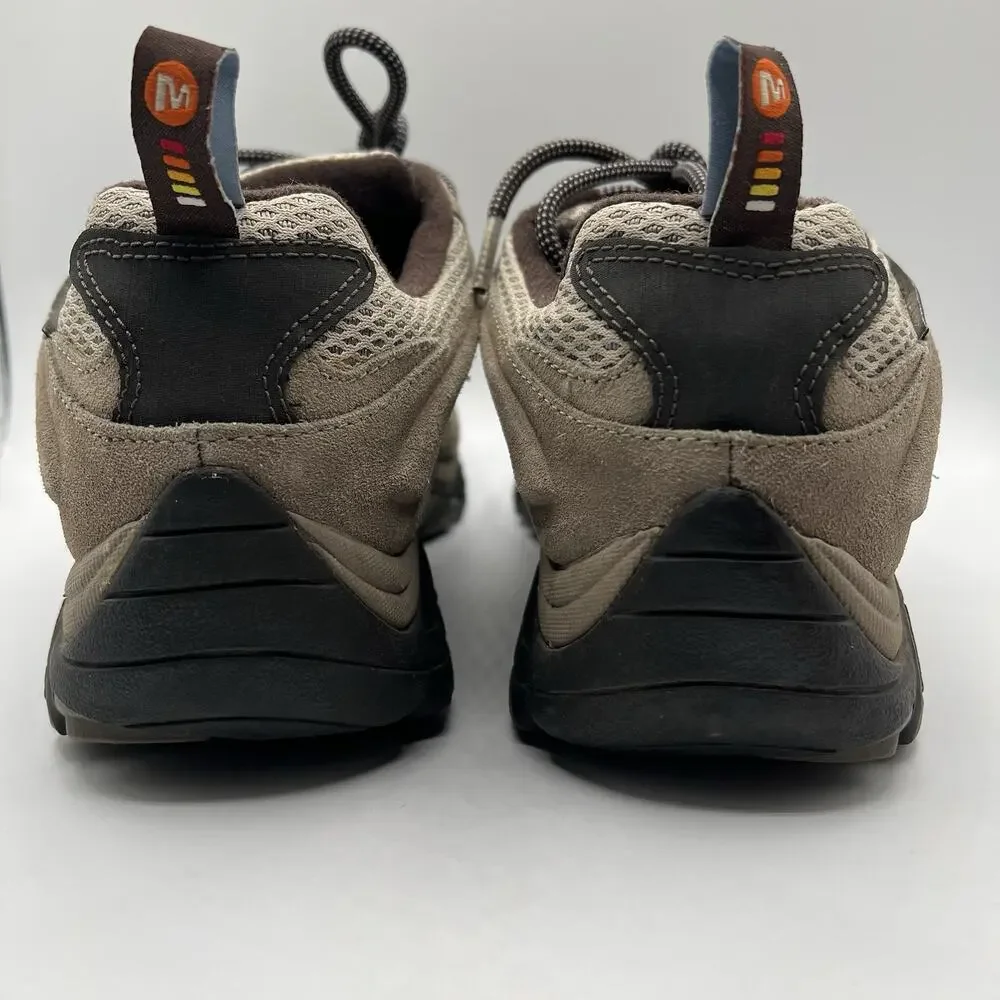 Merrell Women’s Moab 2 Waterproof Hiking Shoes • Vibram • Dusty Olive US 10.5 M